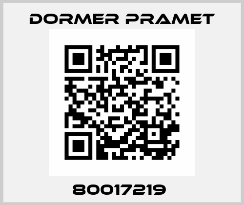 80017219  Dormer Pramet