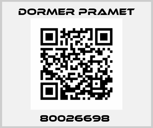80026698  Dormer Pramet