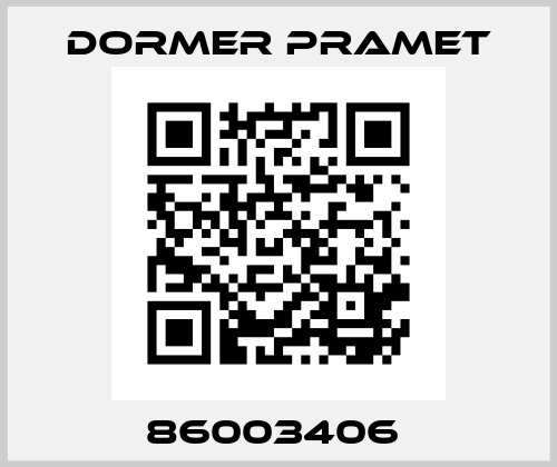 86003406  Dormer Pramet