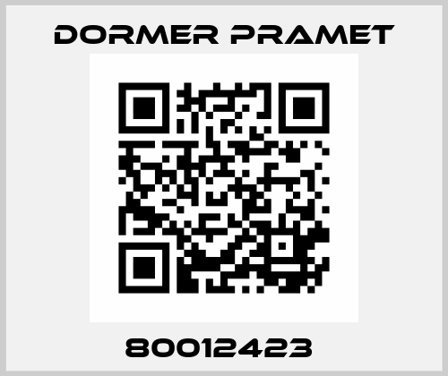 80012423  Dormer Pramet