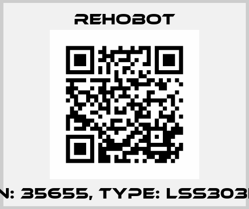 p/n: 35655, Type: LSS303EB Rehobot