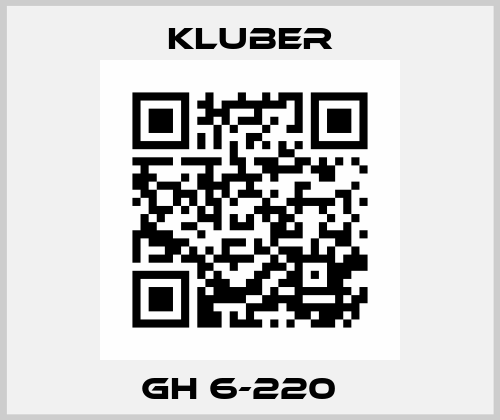 GH 6-220   Kluber