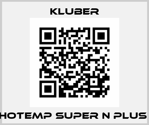 HOTEMP SUPER N Plus  Kluber