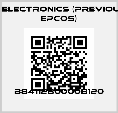 B84112B0000B120 TDK Electronics (previously EPCOS)
