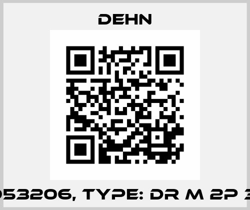 p/n: 953206, Type: DR M 2P 30 FM Dehn