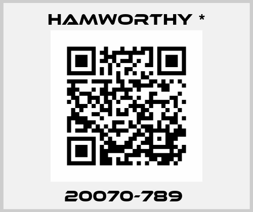 20070-789  Hamworthy *