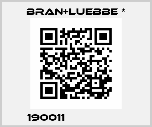 190011                   Bran+Luebbe *