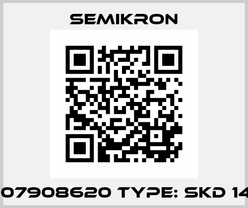 P/N: 07908620 Type: SKD 145/16 Semikron