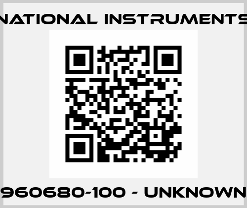 960680-100 - UNKNOWN National Instruments