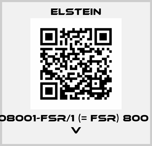 1028208001-FSR/1 (= FSR) 800 W 230 V Elstein