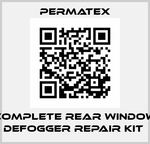 Complete Rear Window Defogger Repair Kit  Permatex