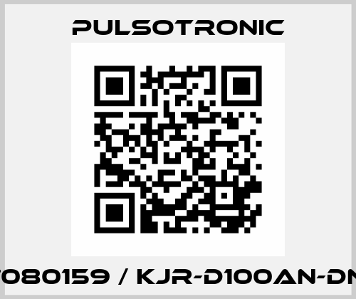 08317080159 / KJR-D100AN-DNA-VE Pulsotronic