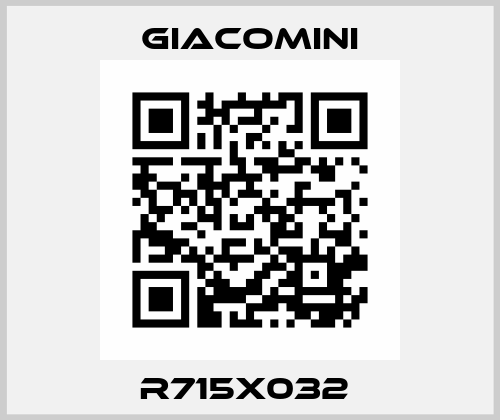 R715X032  Giacomini