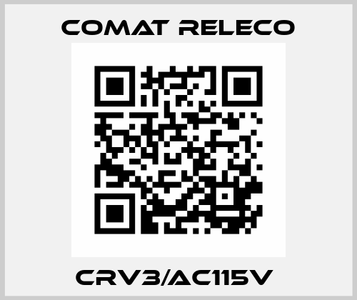 CRV3/AC115V  Comat Releco