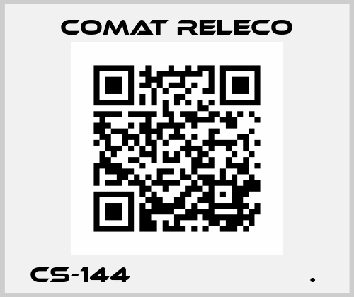 CS-144                       .  Comat Releco