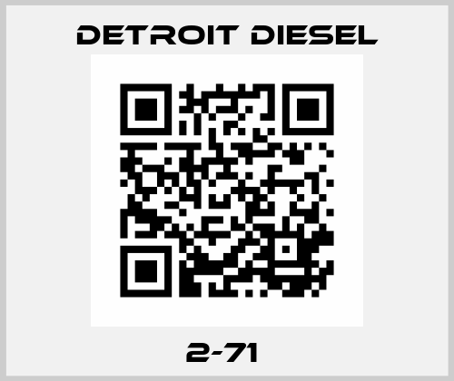 2-71  Detroit Diesel