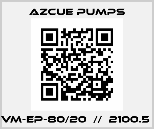 VM-EP-80/20  //  2100.5  Azcue Pumps
