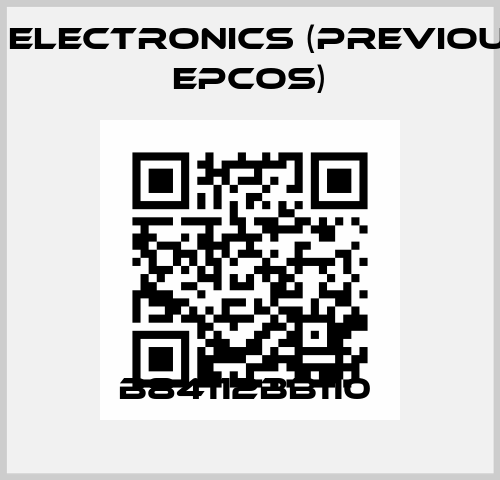 B84112BB110  TDK Electronics (previously EPCOS)