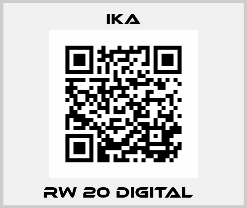 RW 20 digital   Ika