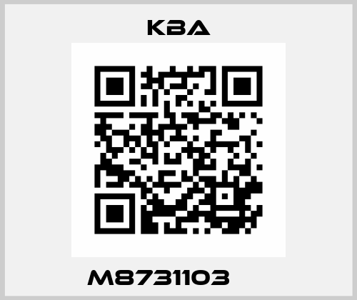 M8731103      KBA