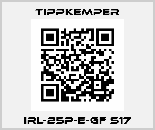 IRL-25P-E-GF S17 Tippkemper