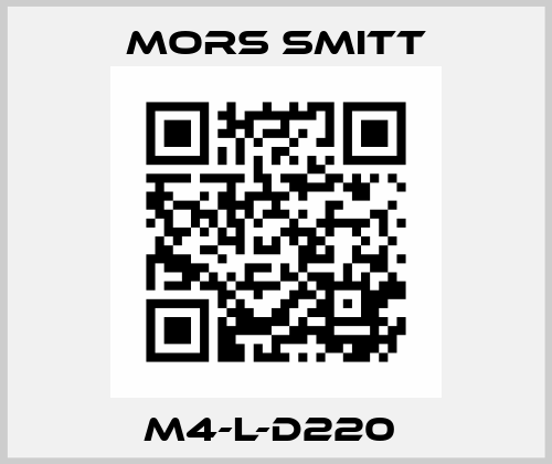 M4-L-D220  Mors Smitt