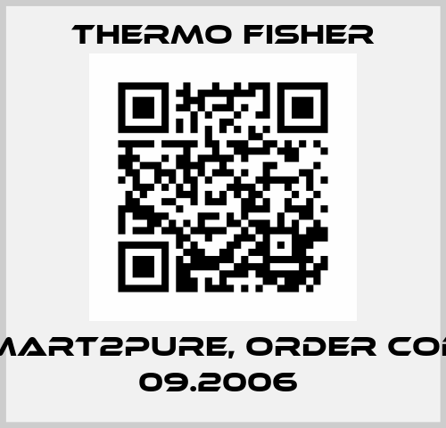 Smart2Pure, order code 09.2006  Thermo Fisher