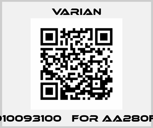 9910093100   FOR AA280FS  Varian