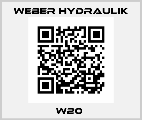 W20  Weber Hydraulik
