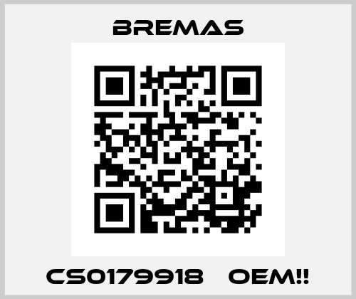CS0179918   OEM!! Bremas