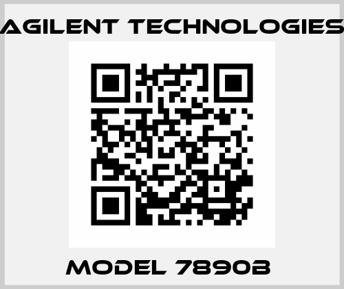 Model 7890B  Agilent Technologies