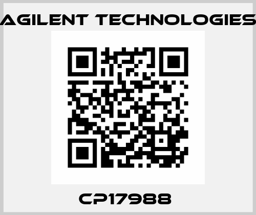 CP17988  Agilent Technologies