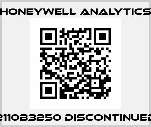 2110B3250 discontinued Honeywell Analytics