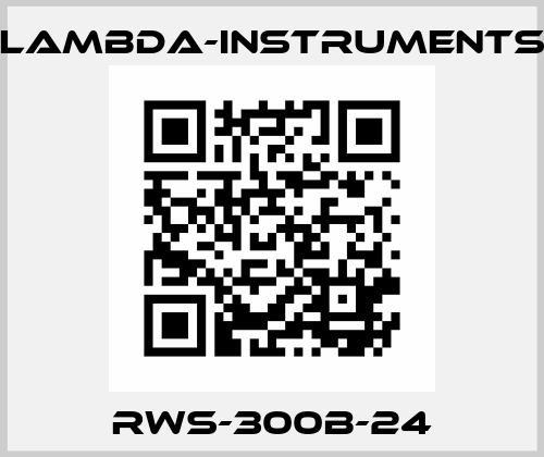 RWS-300B-24 lambda-instruments