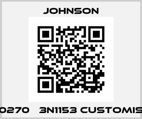 1070270   3N1153 customised  Johnson