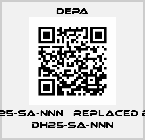 DL25-SA-NNN   REPLACED BY  DH25-SA-NNN Depa Pumps
