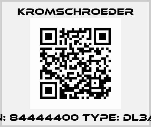 P/N: 84444400 Type: DL3A-3 Kromschroeder