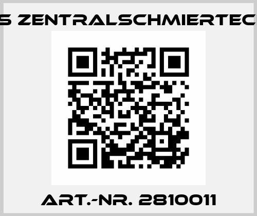 ART.-NR. 2810011 Rebs Zentralschmiertechnik