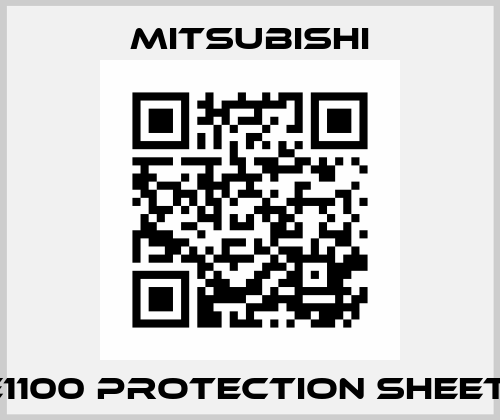 E1100 Protection sheet  Mitsubishi