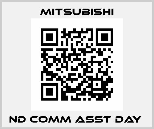 ND Comm asst Day  Mitsubishi