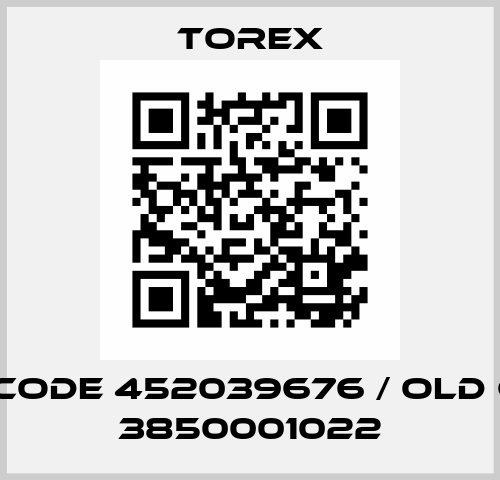 new code 452039676 / old code 3850001022 Torex