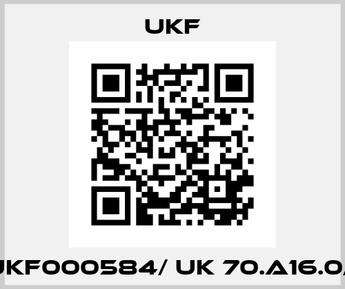UKF000584/ UK 70.A16.0/I UKF