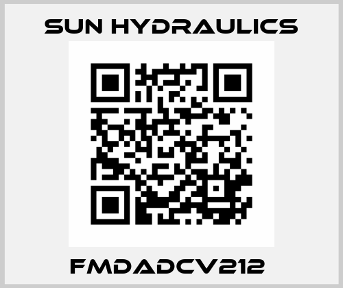 FMDADCV212  Sun Hydraulics
