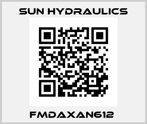 FMDAXAN612  Sun Hydraulics