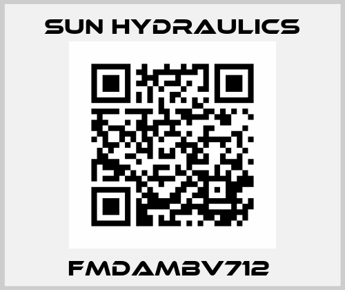 FMDAMBV712  Sun Hydraulics
