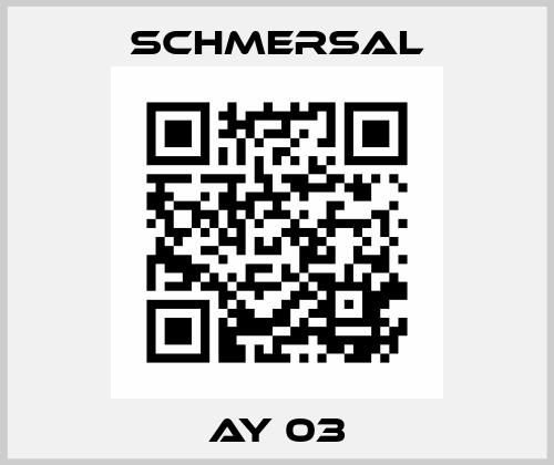 AY 03 Schmersal
