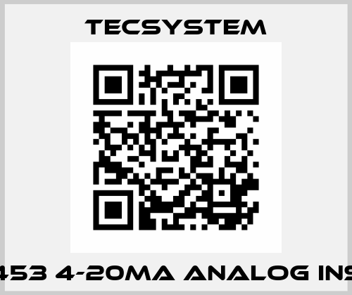 MM453 4-20mA Analog Inside  Tecsystem