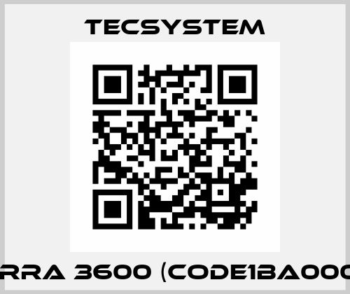 BARRA 3600 (code1BA0006)  Tecsystem
