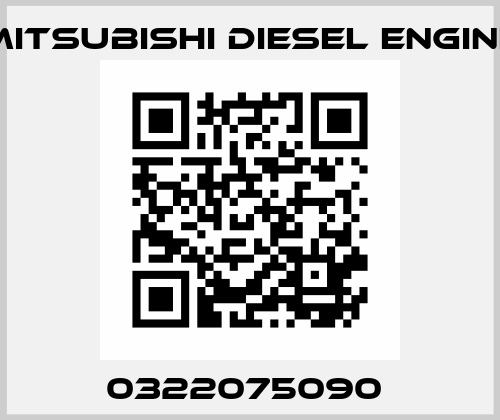 0322075090  Mitsubishi Diesel Engine