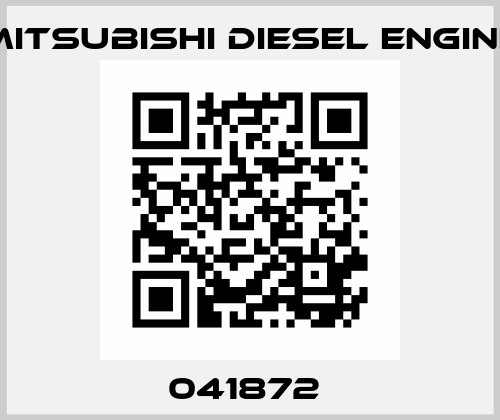 041872  Mitsubishi Diesel Engine